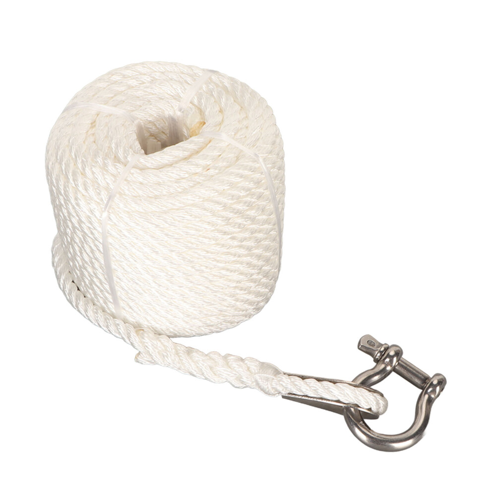 75FT Double Braid Nylon Boat Dock Lines 1565 Lbs Breaking Force Mooring Rope for Berthing Towing Hoisting-image-OPC-PHQW6DZ-NEW