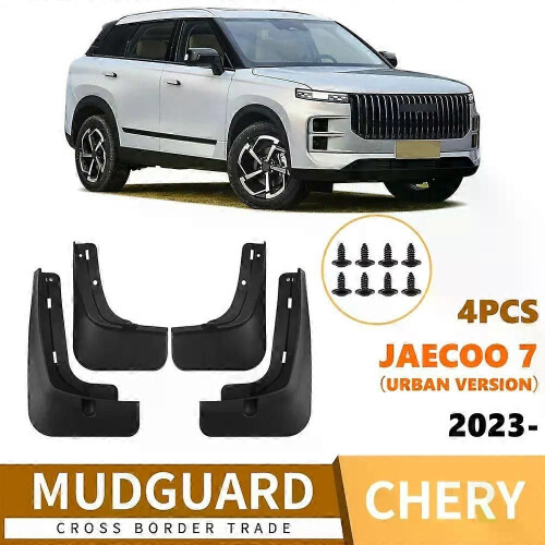 Compatible For Chery JAECOO J7 urban version 2023- 2025 Mudflaps Mudguards Splash Guards Front Rear