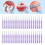 Purple Interdental Brushes 40pcs 1.2-1.5mm 1