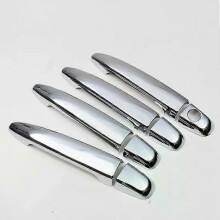 Passend für Toyota Land Cruiser Prado 120 J120 LC120 2003-2009: Chrom-Türgriffabdeckungs-Zieraufkleber