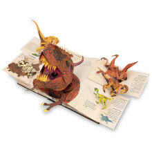 Dinosaur 3D Encyclopedia Kid Animal Science Popularization Flipping Books Dinosaur World Book Collection Children Puzzle Gifts