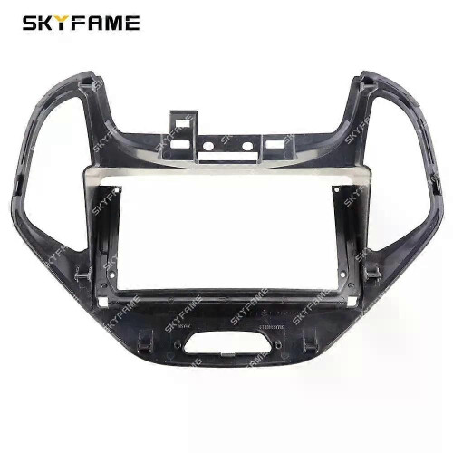 (Full Set Black)Applies to Car Frame Fascia Adapter Canbus Box Decoder Android Radio Dash Fitting Panel 1