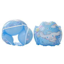 (Osmanthus dogwood)New Inflatable Arm Bands for Kids & Adults, Swimming Floaties, Eco-Friendly PVC Material, Cartoon Design