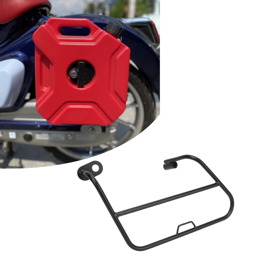 Motorcycle Side Luggage Rack Metal Seat Baggage Carrier Bracket Fuel Tank Holder For Super Cub C125 2019 To 2023 Left 9351314453022