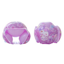 (Kurumi Flower Pattern)New Inflatable Arm Bands for Kids & Adults, Swimming Floaties, Eco-Friendly PVC Material, Cartoon Design