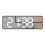 (orange)Multi-function LED Digital Clock with Large Display, Modern Design, Wall Mountable or Tabletop 1