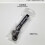 (Lexus, silver hardware) Genuine Leather Car Keychain with Logo Anti-Loss Key Ring for Multiple Car Models 4