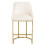Living And Home (White) Set of 2 Upholstered Bar Stools 5