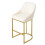 Living And Home (White) Set of 2 Upholstered Bar Stools 6