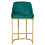 Living And Home (Green) Set of 2 Upholstered Bar Stools 5