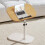 Living And Home Height Adjustable C-Shape Overbed Table 2