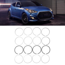 Engine Piston Rings 23040 2B600 Wear Resistant Standard Size Piston Ring Set Replacement for Kia Rio 2012 to 2017