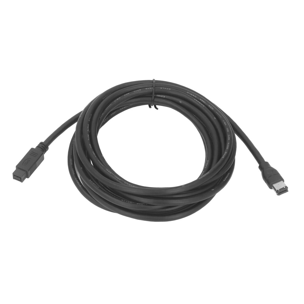 Ieee 1394 Firewire Cable 800Mbps 14.8Ft Long Plug And Play Male To Male Rosh Standard 9Pin To 6Pin Firewire Cable 8401314461808