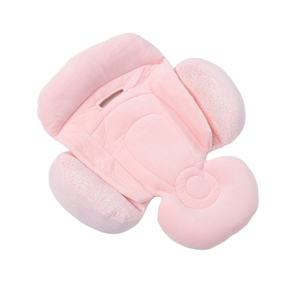 Baby Stroller Cushion Multipurpose Double Sided Protection Soft Comfortable Baby Stroller Seat Liners For Baby Strollers Car Seats Pink