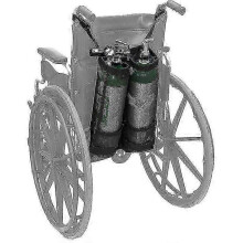 Wheelchair Cylinder Bag / Oxygen Tank Bag