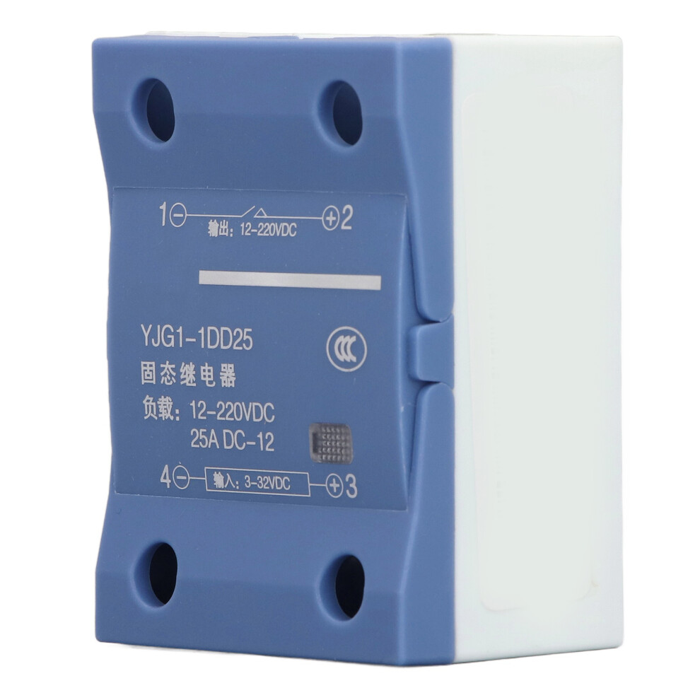 Single Phase Solid State Relay Dc Control Dc Voltage Regulator 3Â32V Input 12Â220V 25A Output 9401314464167