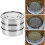 Seed Propagator Tray Seed Sprouting Kit Stainless Steel Mesh Sprouting Trays Stackable Sprouter Kit 9