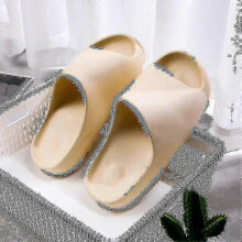 (43, Khaki) Men's/woman Slippers Home Summer Outdoor Slides Slipper