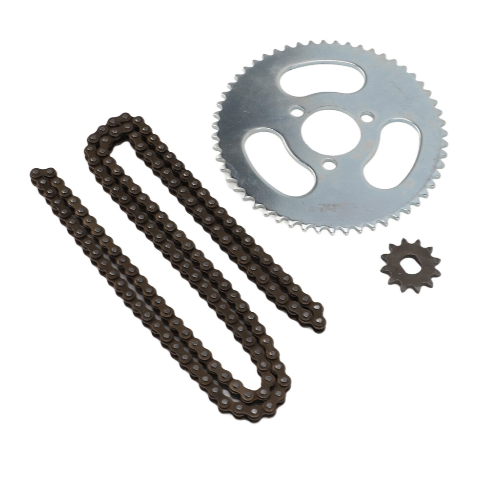 25H Chain Sprocket Kit Steel 55T Rear Wheel Sprocket 12T Front Wheel Sprocket With 146 Link Drive Chain For 47Cc 49Cc Mini Motorcycle Atv B 8481314467956