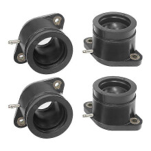 4 pcs Motorcycle Carburetor Intake Manifold Pipe Interface Adapter for Yamaha XJR1200 XJR 1200 SP XJR1300 XJR 1300 SP 1994-2005