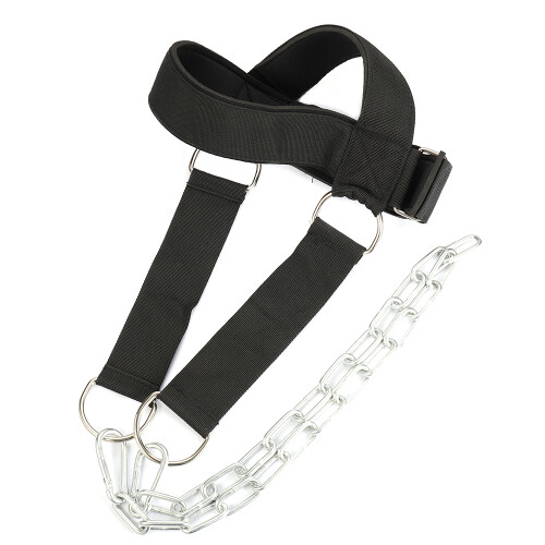 Adjustable Neck Harness for Neck Exerciser Neck Workout with Wide Padded Strap 2