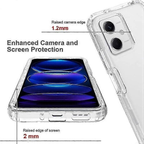 Case for Poco X5 Clear Full 360 Clear Hd Transparent - XY 2