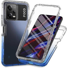 Case for Poco X5 Clear Full 360 Clear Hd Transparent - XY