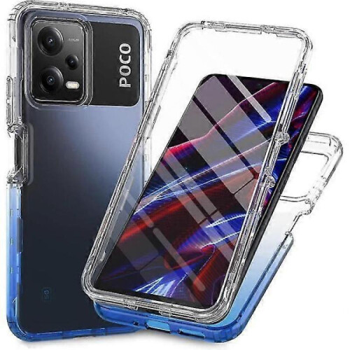 Case for Poco X5 Clear Full 360 Clear Hd Transparent - XY