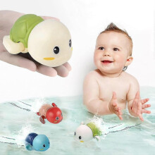 3 Pcs Turtle Bath Toy for 1 Year Baby Gifts