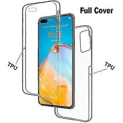 Iphone 13 Case Full 360 Transparent Double Sided Plastic Silicone - XY 2