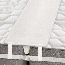 20cm Bed Bridge Mattress Connector to Make Twin Beds into King Wedge Mattress with Mattress Strap for Guest Living Room - JA