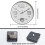 2851 12 Inch Living Room Round Decorative Clock 7