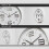 2851 12 Inch Living Room Round Decorative Clock 4