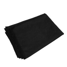 Screen Backdrop High Density Polyester Soft Light Wrinkle Resistant Photography Backdrop for Photostudio Editing Party Black 4.9ft Wide and