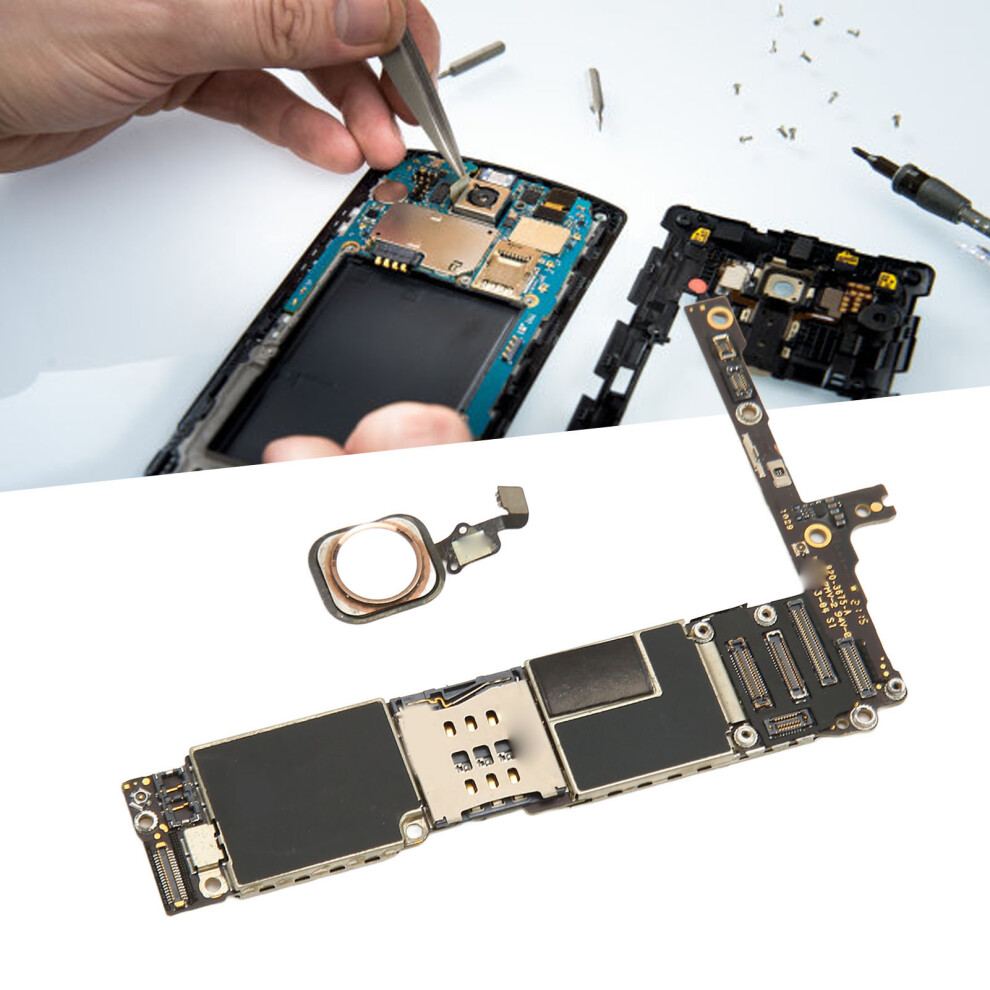 Unlocked Logic Main Board Motherboard With Touch Id Fingerprint Touchpad Phone Mainboard Replacement For Iphone 6 Plus Us Version 3791314482909