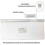 Wireless Keyboard and Mouse compatible with Apple iMac Windows or Android 24G Wireless JGV POZ 4