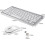 Wireless Keyboard and Mouse compatible with Apple iMac Windows or Android 24G Wireless JGV POZ 3