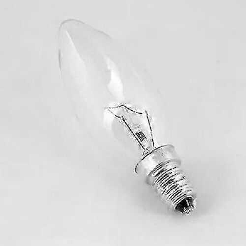 12x 25w E14 Candle Lamp Clear White Classic Incandescent Bulb