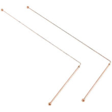 Copper Dowsing Rods - 99.9% Pure Copper 2pcs Divining Rods Energy Water Witching Detector