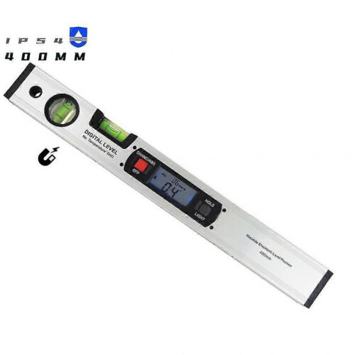 400mm Pro Digital Spirit Level LED Screen 2 Vials Magnetic Measuring 2