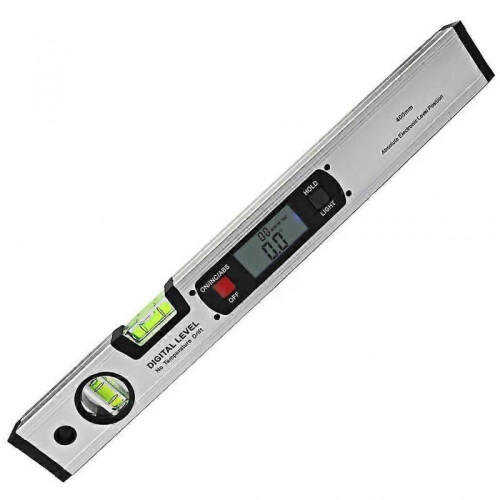 400mm Pro Digital Spirit Level LED Screen 2 Vials Magnetic Measuring