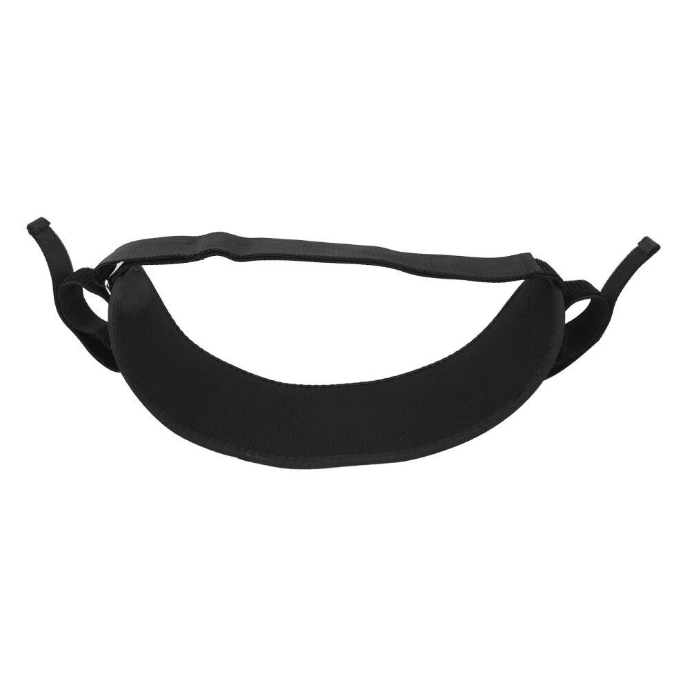 Hip Thrust Cushion Belt Hip Bridge Waist Belt Exercise Hip Thrust Belt for Dumbbells Exercise Black