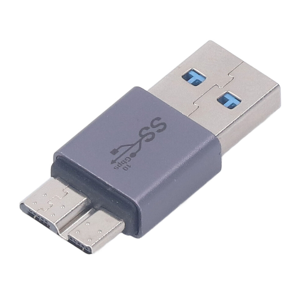 Micro B To A Male Adapter 10Gb Maximum Transfer Rate Micro B Adapter For Data Transfer Charging Universal Compatibility 4681314491799