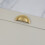 (76mm Cup ) Solid Brass Cup Handle & Knobs Gold Kitchen Cabinet 4