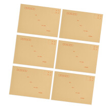 10 Pcs Kraft Paper Envelope Thickened Large Capacity Invitation Letter Envelopes Vintage Stationery Envelope