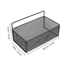 Wall Hanging Baskets Storage Metal Wire Baskets Bathroom Wall Basket Floating Metal Basket Wall Mount Wire Basket