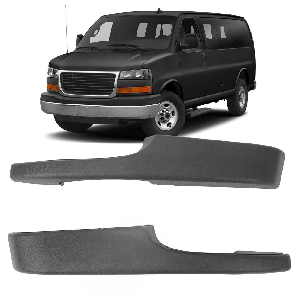 2Pcs Armrest Inside Door Pull Handle Left Right 25750064 Replacement For Chevy Express 1500 2500 3500 8451314500267