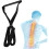 Neck Stretcher Strap, Handle Y Strap Neck Chiropractor Pull Device with Chin Strap, A Belt Spine Chiropractic Decompression Traction Tool Neck Cervica 5