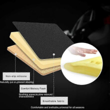 Car Seat Cushion Driver Seat Cushion with 1.2inch Comfort Memory Foam, Seat Cushion for Car, Office Chair and Home Chair