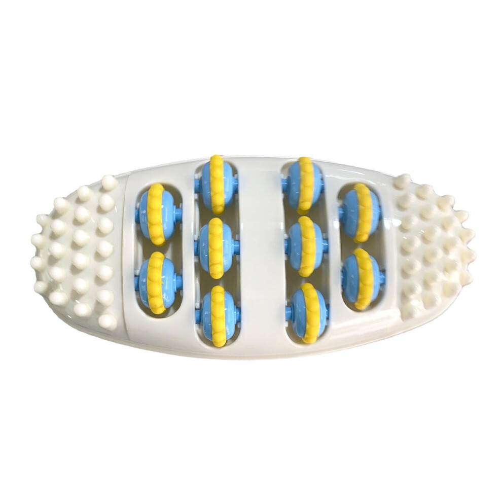 Dual Foot Massager Roller Reduce Fatigue Multi Functional Decompression Feet Acupoint Massaging Roller